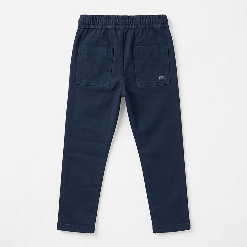 Pantalon Jogger Casual Para Niño Mod.4533 Marca Mayoral® Marino Liso 3 Años