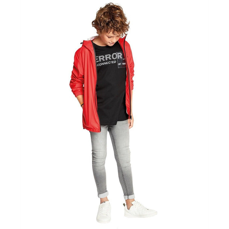 Chamarra Impermeable Para Niño Mod.013-2005al Marca Losan®