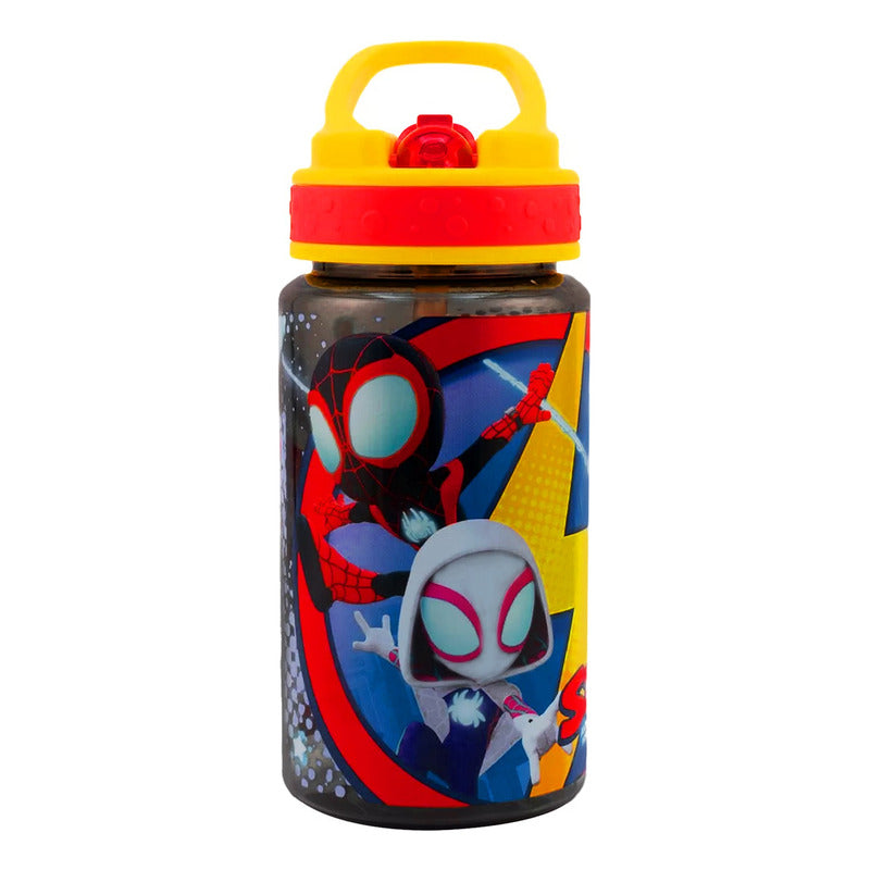 Botella De Agua 500 Ml Para Niños Con Aza