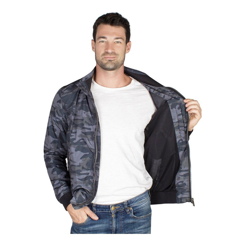 Chamarra Rompevientos Con Malla Interna Marca Greenlander®