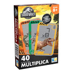 Flashcards Multiplica Jurassic World 40pz Marca Novelty®