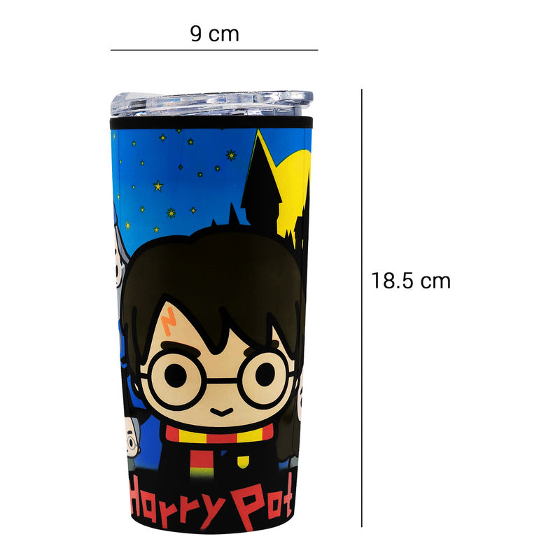 Vaso Termo Con Tapa 450ml Para Adulto Diseños Varios