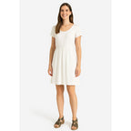 Sandalia Casual Con Tacón Para Dama Mod.123716 Marca Flexi® Dorado Claro Liso 23 Mx