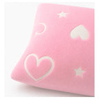 Almohada Infantil Pillow Suave Con Diseño Rosa Claro