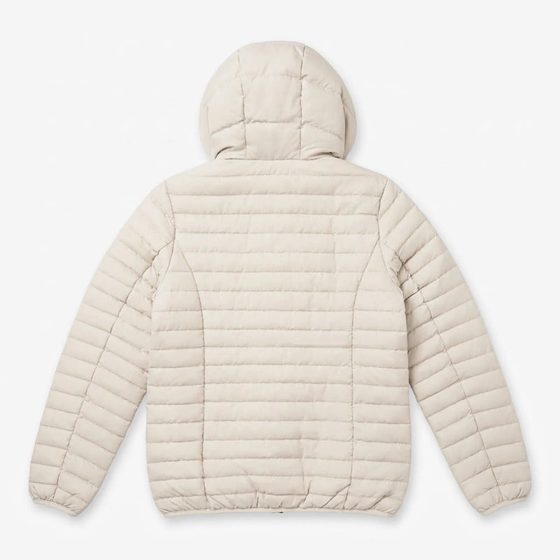 Chamarra De Pluma Para Mujer Dw90-pol7642 Greenlander® Beige M Capitonado