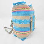 Mochila Artesanal Tejida Tipo Morral Con Bolsillo Frontal 10kg