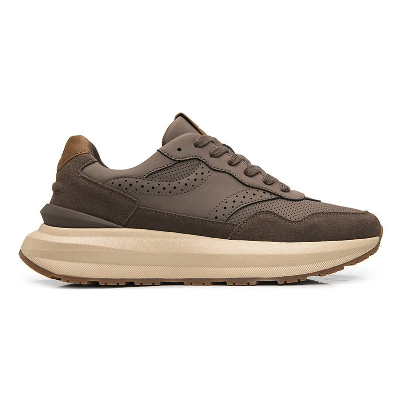 Tenis Chunky Casual Para Hombre Mod.420903 Marca Flexi®