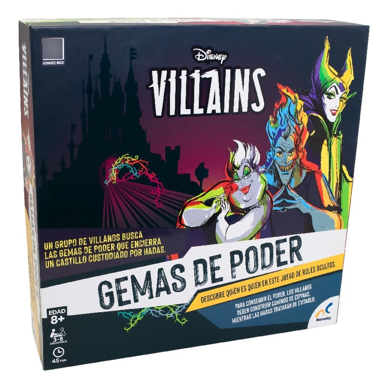 Disney Villans Juego De Mesa Gemas De Poder Novelty