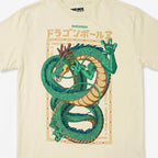 Playera Oversize Fit Hombre Dragon Ball Z Mascara De Latex® Beige Sheron G Lisa