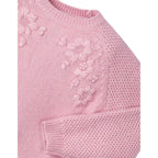 Sueter Tejido Para Niña Mod. 4354 Marca Mayoral® Rosa Claro Tejido 8