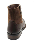 Bota Elegante De Piel Para Caballero M.l2126531 Marca Levís® Marrón Liso 26,5 Mx