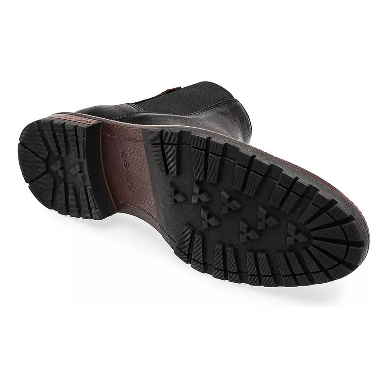 Bota Casual Para Hombre Mod. L2125492 Marca Levi's® Negro Liso 27,5 Mx