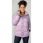 Chamarra Capitonada De Dama Dw86-pol7115 Greenlander® Lila Eg Lisa