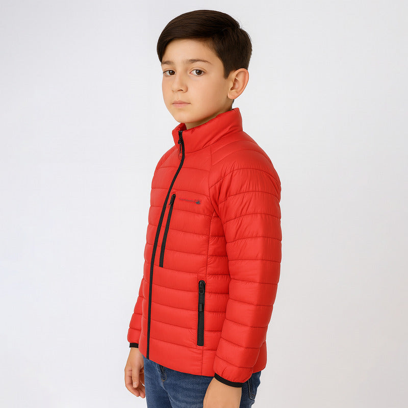 Chamarra De Pluma Para Niño Gw83-pol8942 Marca Greenlander®