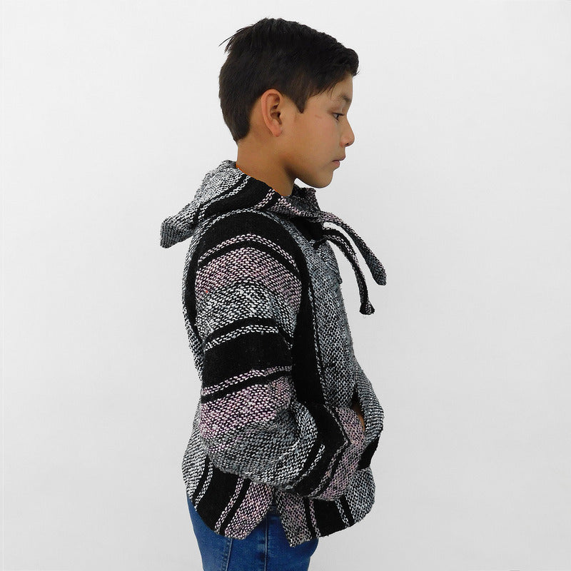 Sudadera Canguro Artesanal De Jerga Infantil