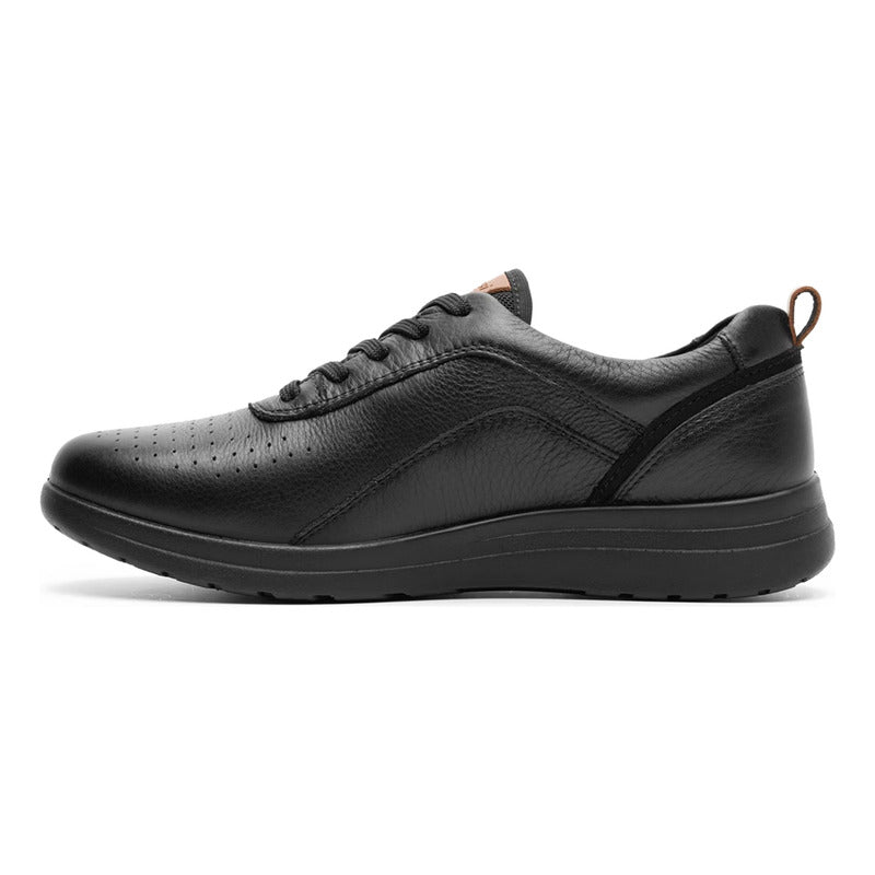 Zapato Tenis Conford Para Dama Mod.102015 Marca Flexi® Negro Lisa 25.5 Mx