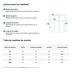 Camisa Para Hombre Manga Larga Estampada B45322 Bobois®