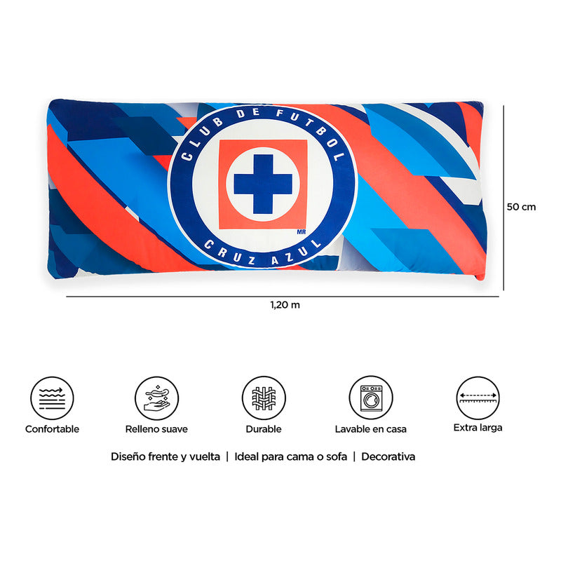 Almohada Súper Jumbo 120x50 Equipos Futbol Providencia®