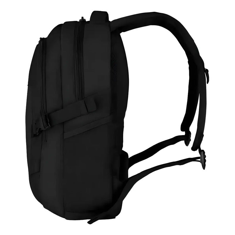Mochila Vx Sport Evo Compact Backpack Negro, Victorinox Color Negro Diseño De La Tela Liso