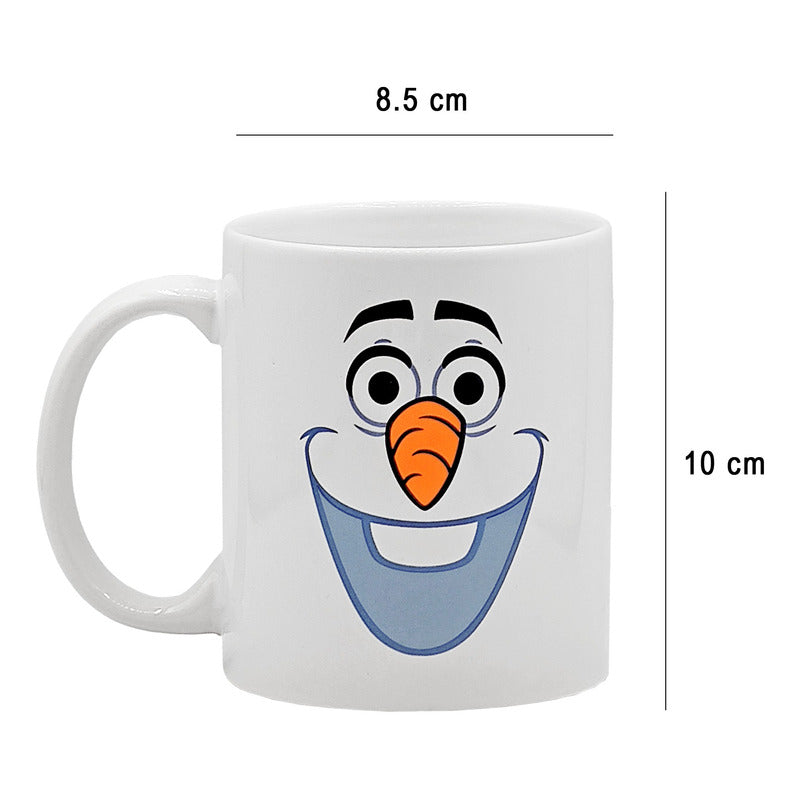 Taza Tarro De Cerámica Animado 340 Ml Diseños Varios