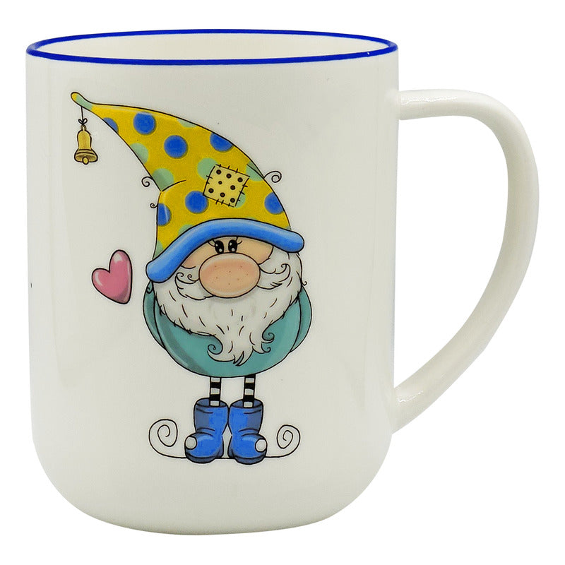 Taza Tarro Grande De Porcelana 620ml Diseños Animados