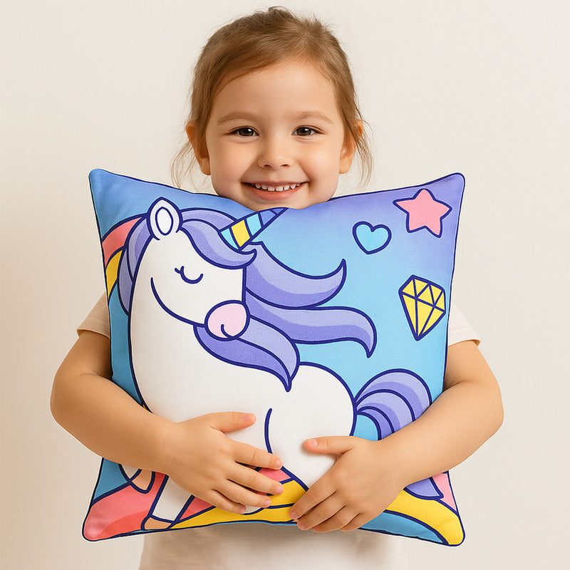 Cojín Reversible Infantil 45x45 Ultra Suave Providencia®