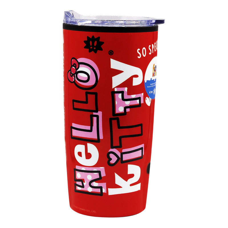 Vaso Termo Con Tapa 450ml Para Adulto Diseños Varios