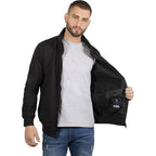 Chamarra Ligera Tipo Bomber Cw89-pol8728 Greenlander® Negro Xg Lisa