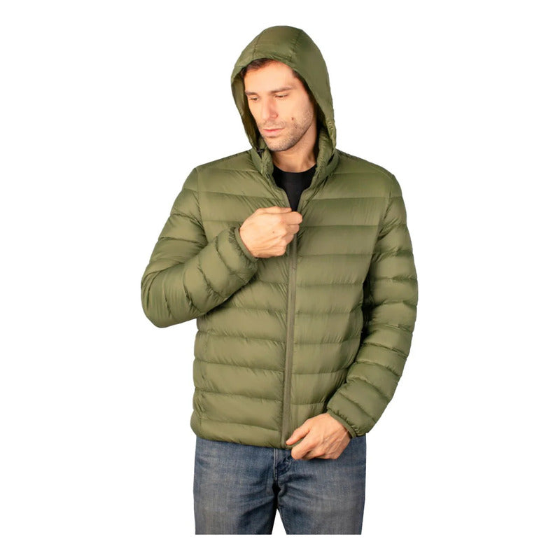 Chamarra Capitonada De Hombre Cw89-pol8764 Greenlander®