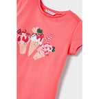 Blusa Casual Para Niña Mod.3070 Marca Mayoral® Peonia 2 Años