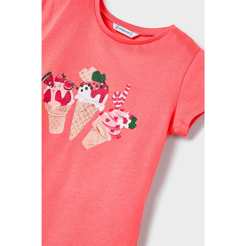 Blusa Casual Para Niña Mod.3070 Marca Mayoral® Peonia 4 Años