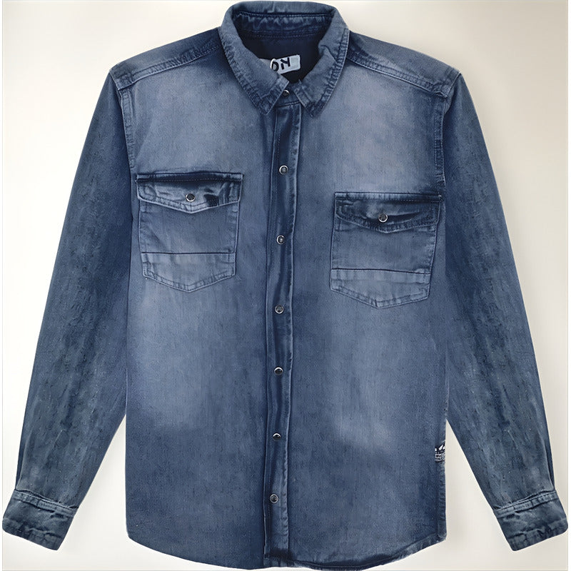 Camisa Casual Para Hombre Mod.22k-3012al Marca Losan®