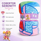 Cobertor Ligero Super Suave Matrimonial Diseños Providencia® Skye Paw Patrol 850 G Multicolor