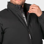 Chamarra Rompeviento Para Hombre M.cw86-ny8597l Greenlander® Negro 1x Lisa