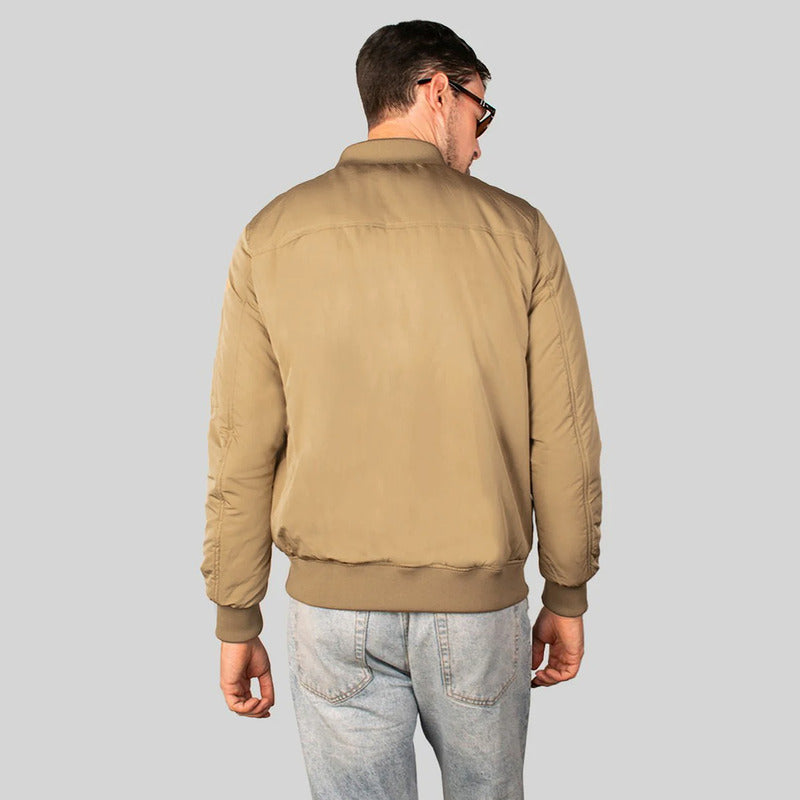 Chamarra Bomber Para Caballero Cw89-pol7336 Greenlander®