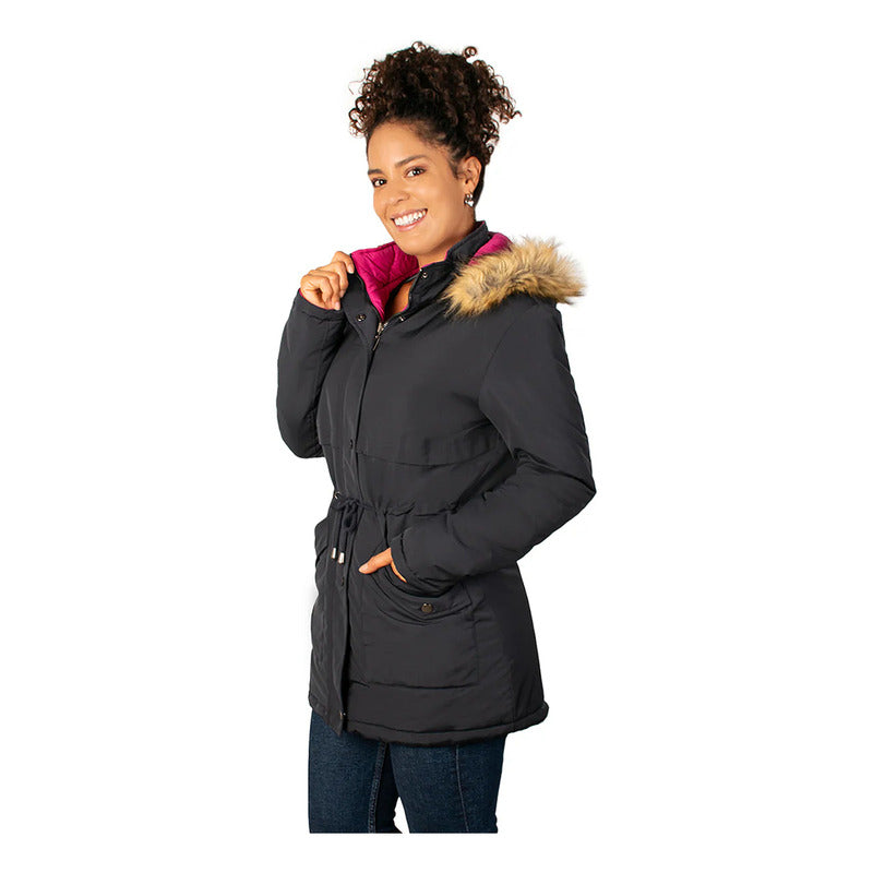 Chamarra Reversible Con Capucha Dw86-pol7071 Greenlander®