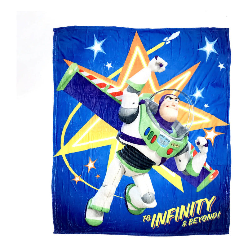 Cobertor Ligero Super Suave Matrimonial Diseños Providencia® Buzz Lightyear 850 G Multicolor