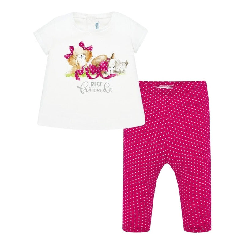 Conjunto Para Bebe Pantalón + Blusa Marca Mayoral®