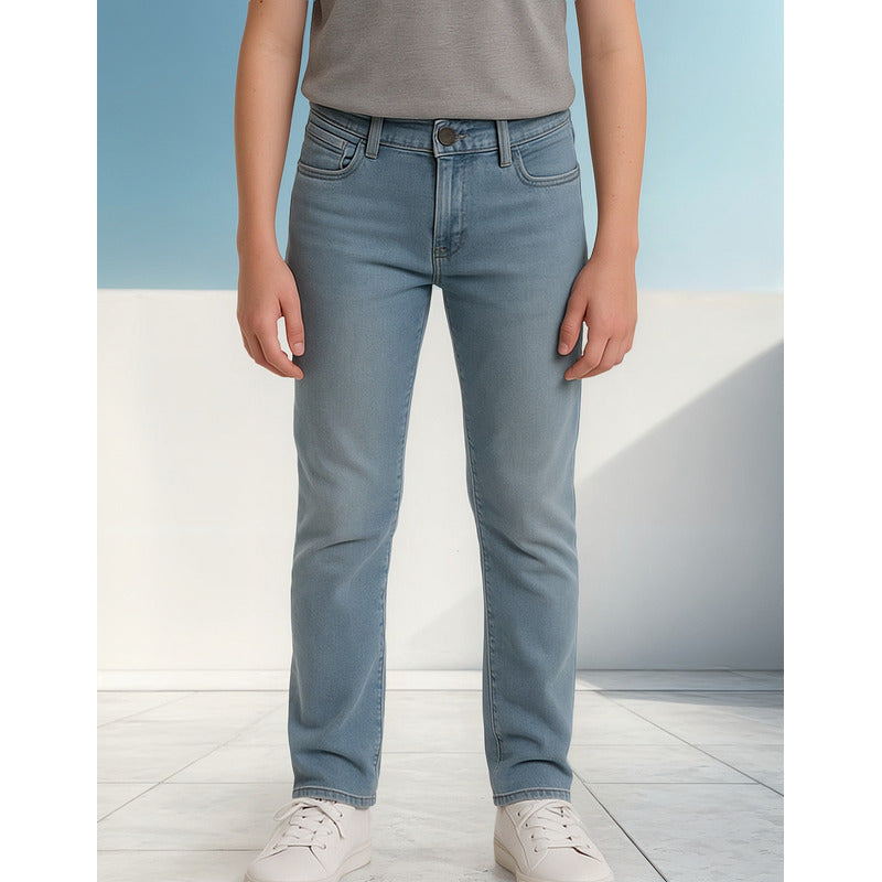 Pantalon Regular Fit Para Niño Mod.543 Medio Marca Mayoral® Medio Liso 18 Años