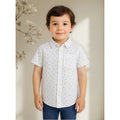 Camisa Para Niño Mod.3163 Marca Mayoral® Blanco Puntos 3