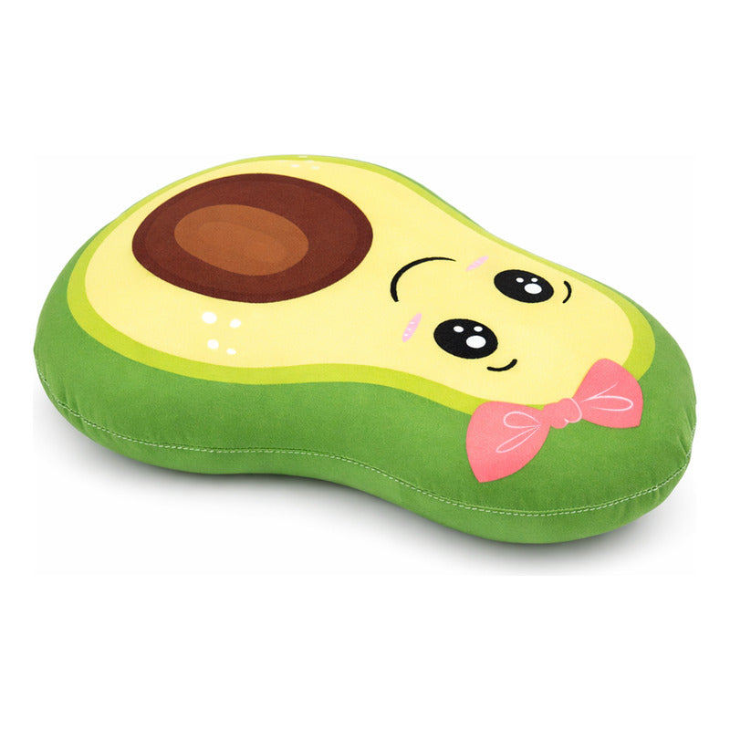 Cojín Decorativo Suave Diseños Divertidos Providencia® Multicolor Aguacate Moño
