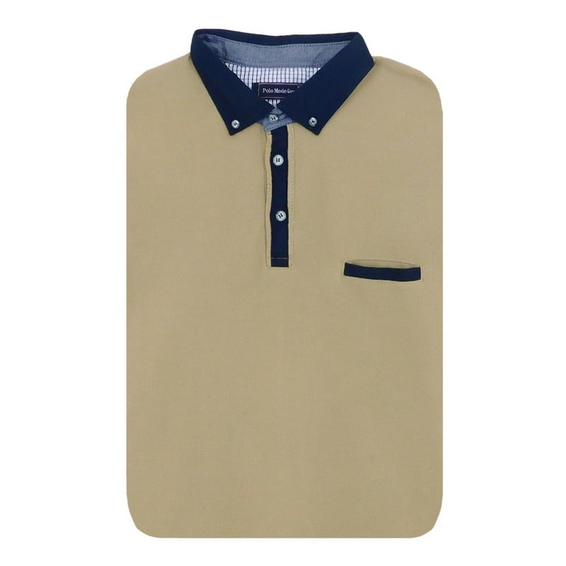 Playera Manga Larga Para Hombre Marca Polo Mode Gens®