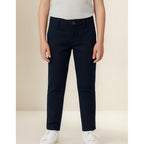 Pantalón Juvenil De Vestir Casual Mod.530 Marca Mayoral® Azul Marino Liso 16