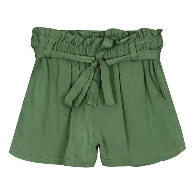 Short Holgado Para Niña Mod.21g-9007al Marca Losan®
