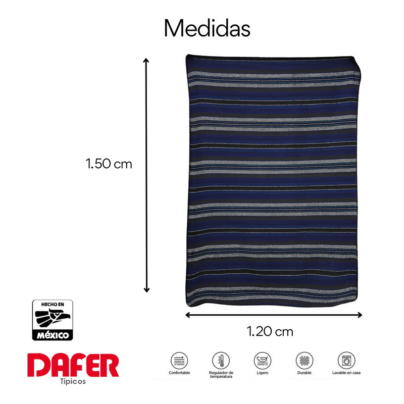 Frazada De Acrilico Afelpada Multiusos 1.20m X 1.50m Mod. Ac
