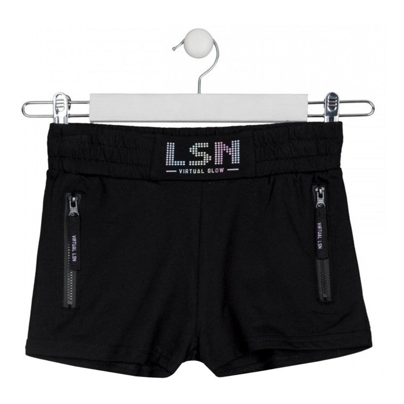 Short Ligero De Niña Mod.21g-6013al Marca Losan®