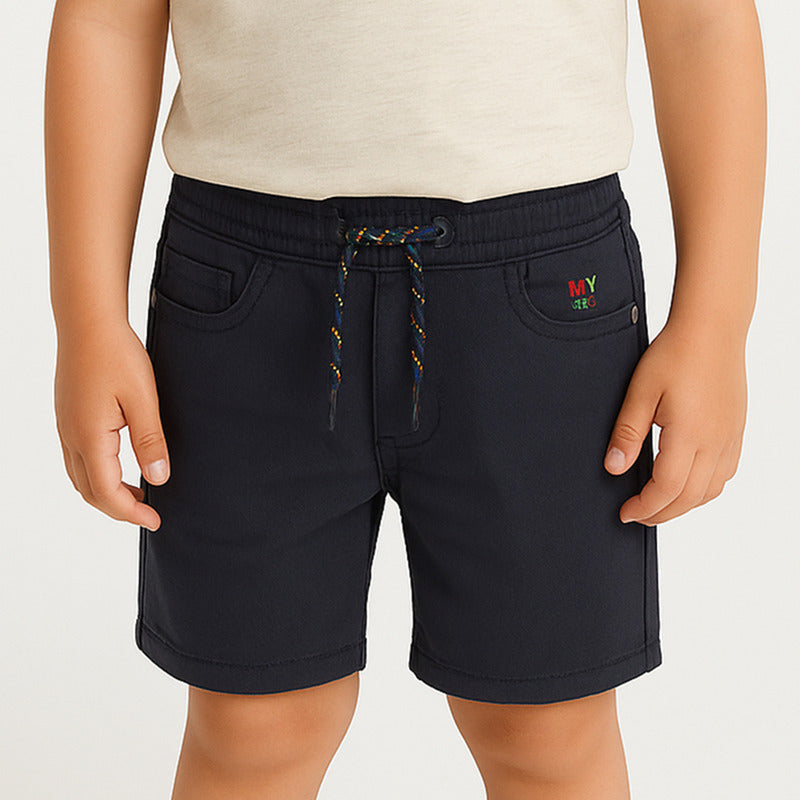 Short Bermuda Para Niño Mod.3259 Marca Mayoral® Marino Lisa 8 Años