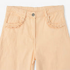 Pantalón Cómodo Para Niña Mod. Lkgap0401 Marca Losan® Coral Claro Lisa 9-10 Años