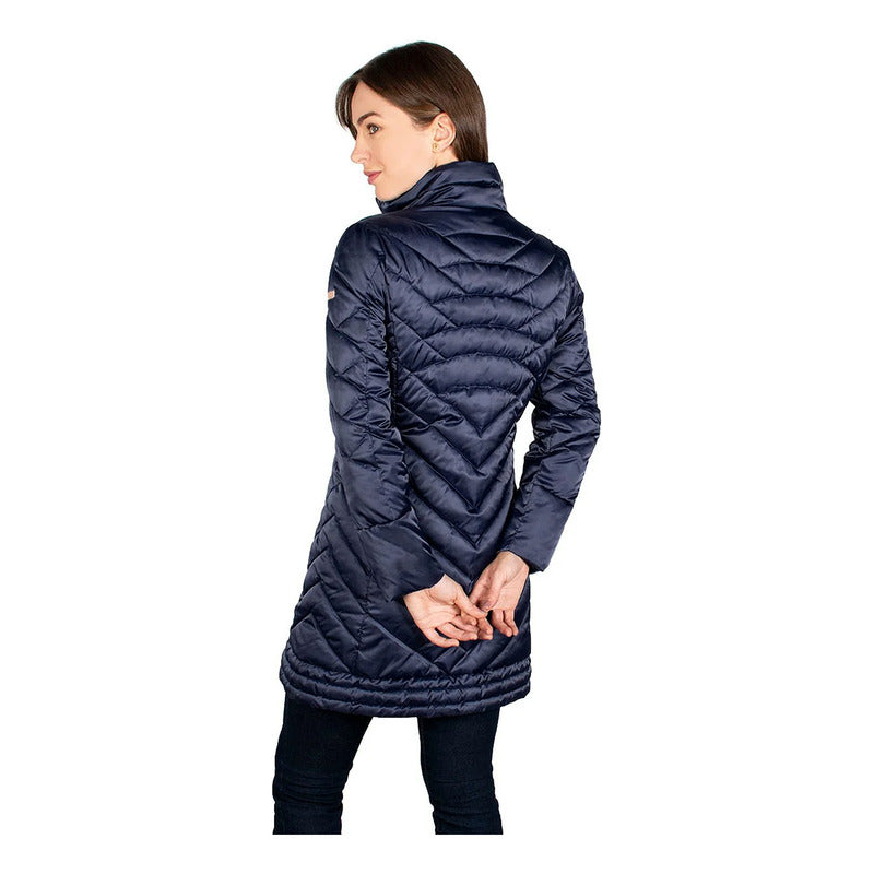 Chamarra Larga Capitonada Para Mujer Mod. Dw83 Greenlander®