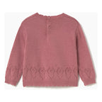 Suéter Casual Calado Mod.4302 Para Niña Marca Mayoral® Rosa Palo Calado 8